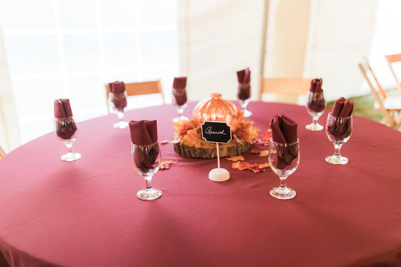 fall tablescape